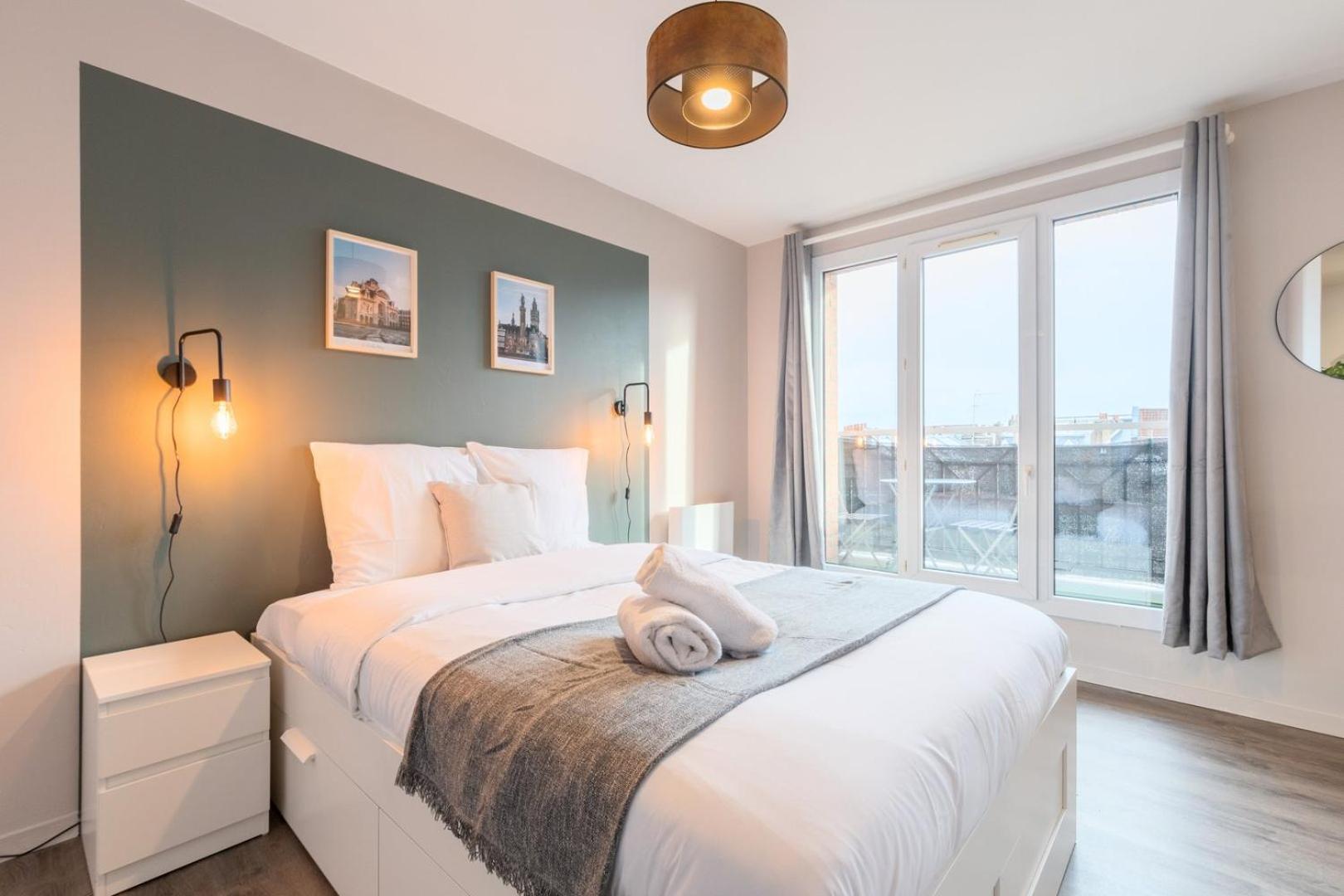 Nice Apartment Lille Balcony + Parking! Esterno foto